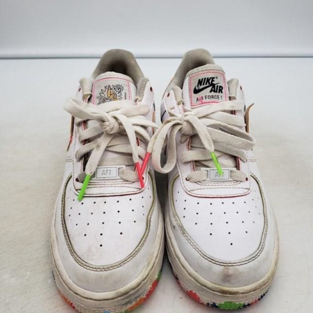 Nike Youth Air Force 1 LV8 GS 'Drawing' Sneakers - Picture 5 of 5